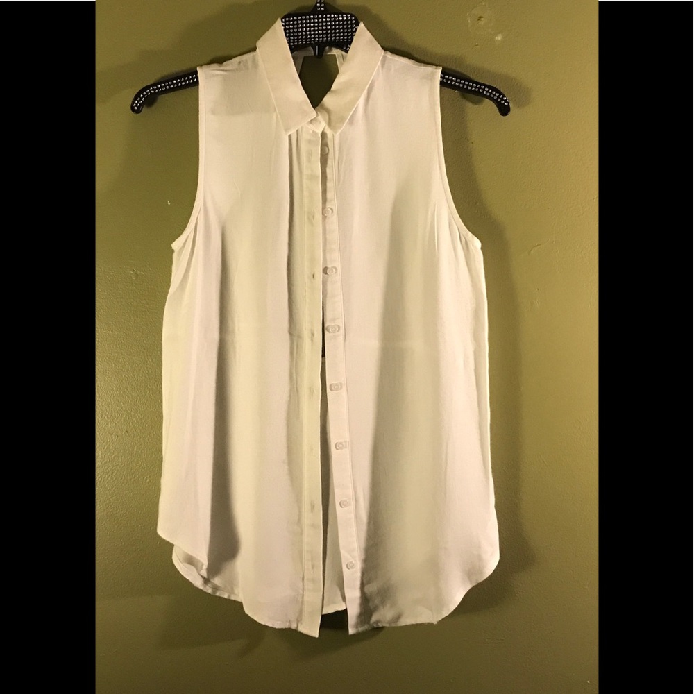 ELODIE white blouse very open details beautiful